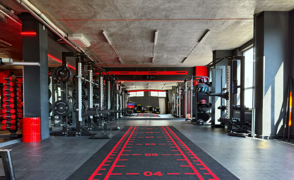 Czech virus gym interier Brno